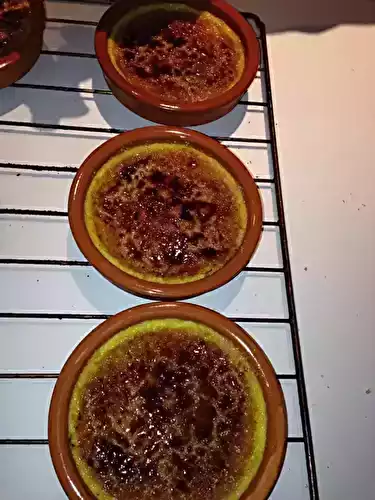 Crème brûlée facile