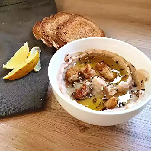 Crème de haricots blancs