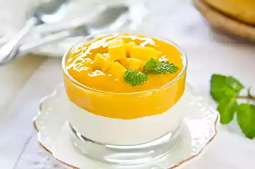 Crème de mangue à la vanille