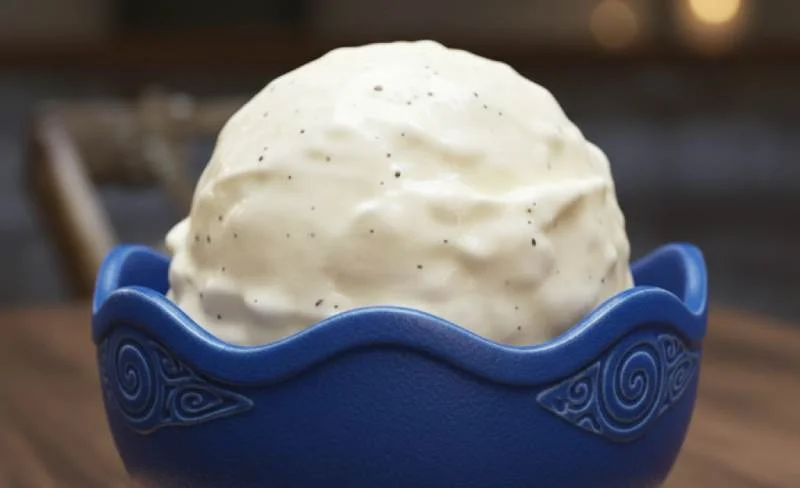 Crème glacée à la vanille