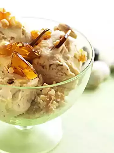 Crème glacée au caramel