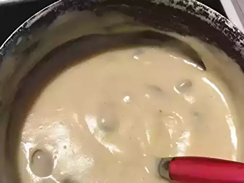 Crème pâtissière inratable