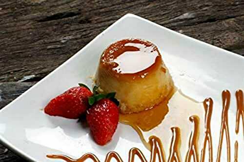 Crème renversée vite faite au Cooking Chef