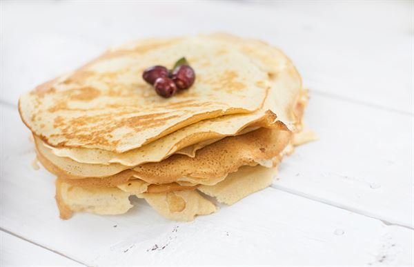 Crêpes à l'eau