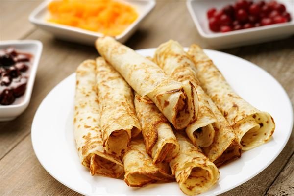 Crêpes aux trois sucres