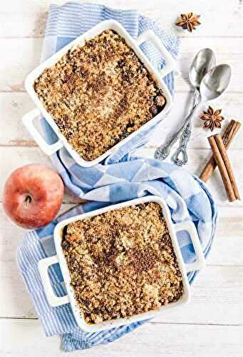 Crumble aux pommes au Thermomix