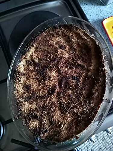 Crumble aux pommes et spéculoos