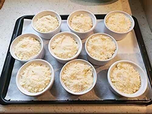 Crumble d'automne (pomme, bananes)