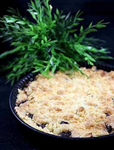 Crumble pommes poires chocolat extra