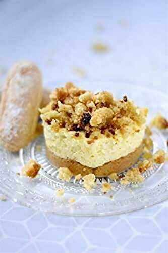 Crumble tiramisu au chocolat