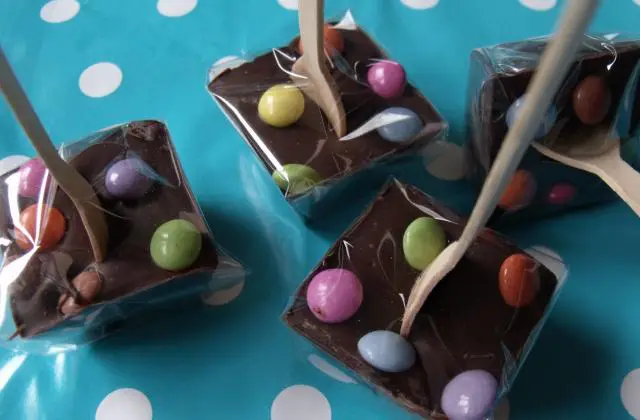 Cuillères à chocolat chaud