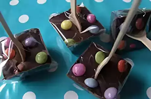 Cuillères à chocolat chaud