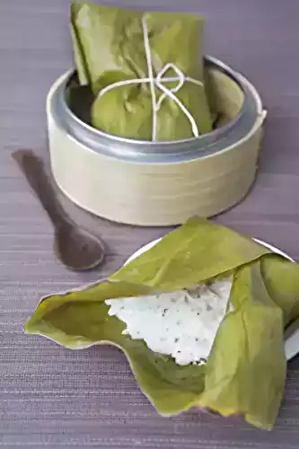 Cuisson du riz gluant asiatique