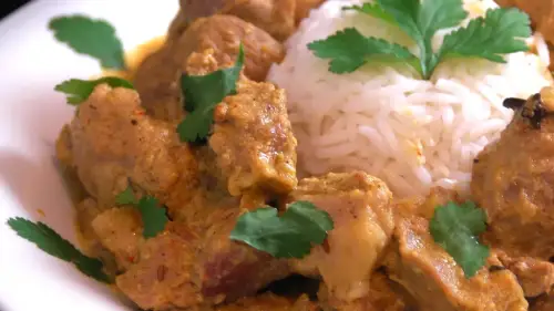 Curry d'agneau rapide