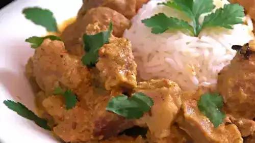 Curry d'agneau rapide