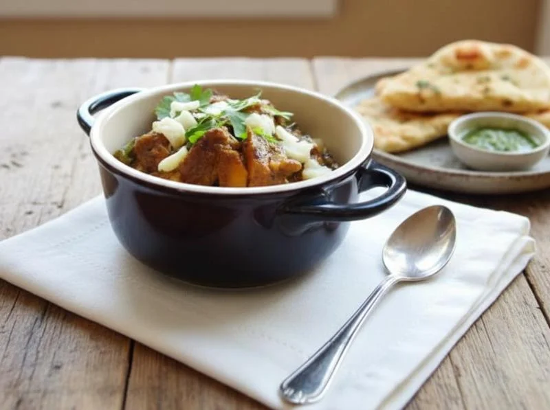 Curry de haddock aux noix de macadamia