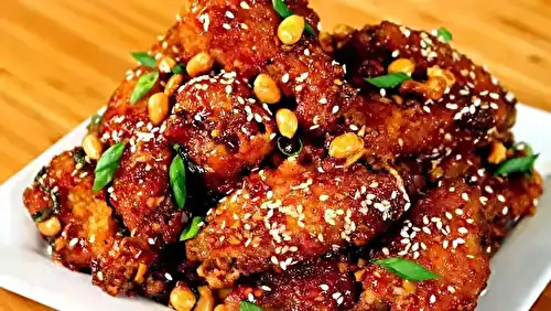 Dakgangjeong, le poulet frit Coréen