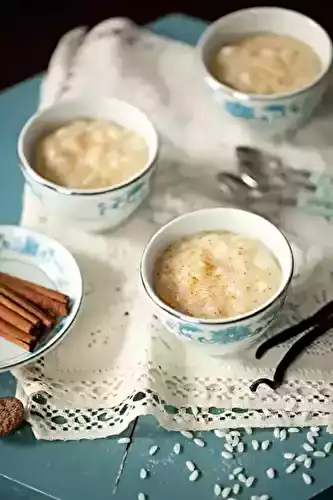 Délice de riz au lait