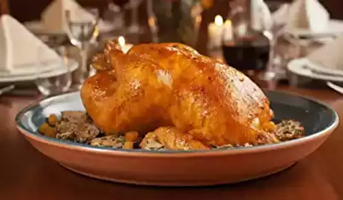 Dinde de Noël farcie aux abricots secs