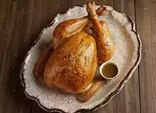 Dinde farcie au pain d’épice et foie gras