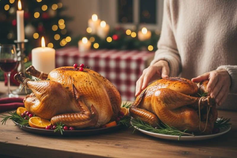 Dinde ou Chapon : Quel Choix pour Noël ? Guide Complet
