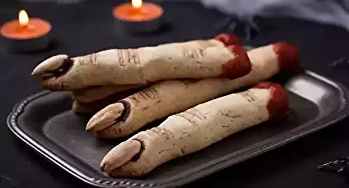 Doigts de sorcière à croquer pour Halloween