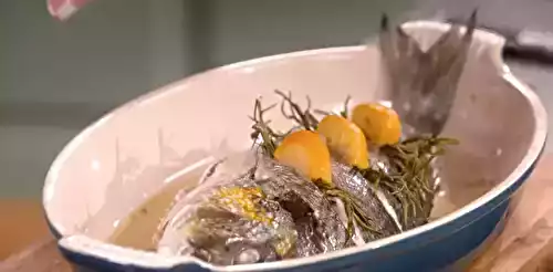 Dorade au citron confit par Laurent Mariotte