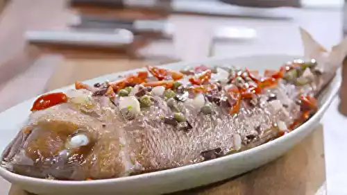 Dorade grillée au thym de Provence par Laurent Mariotte