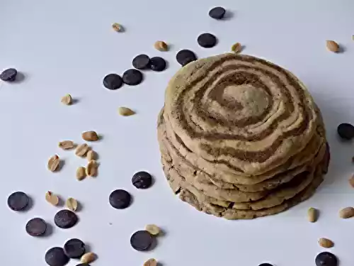 Double cookie coeur fondant chocolat