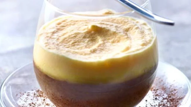 Duo de crèmes chocolat et orange