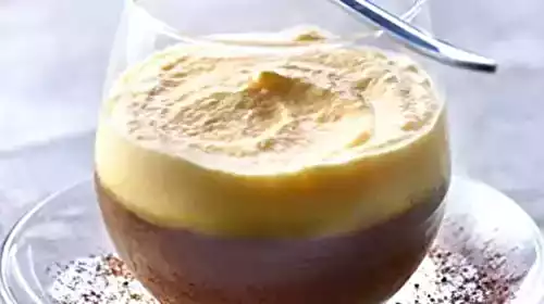 Duo de crèmes chocolat et orange