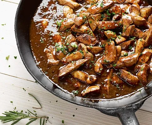 Emincé de foie-Sürlawerla (Alsace)