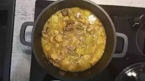 Emincé de poulet au mélange de saveurs