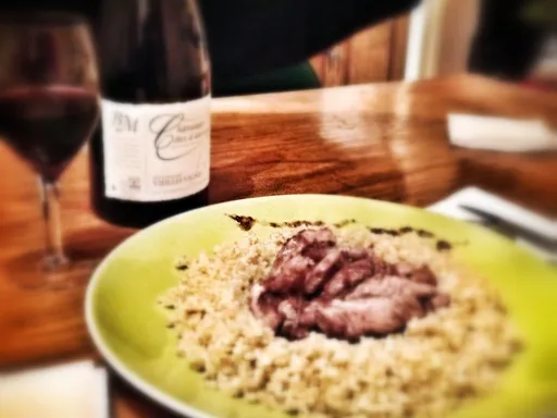 Emincé de volaille au pain d'épice et au porto