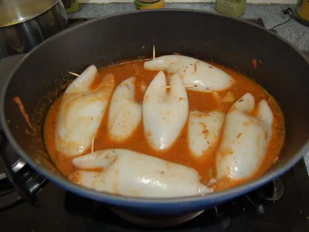 Encornets à l'armoricaine façon Annie