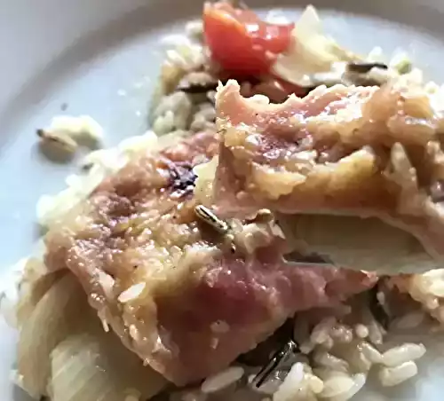 Endive braisée au jambon