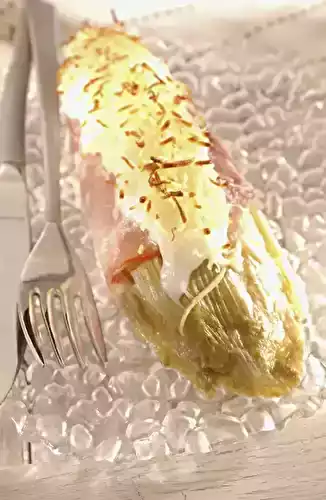 ENDIVES AU JAMBON ALLEGEES
