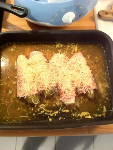 Endives au jambon gratinées au parmesan