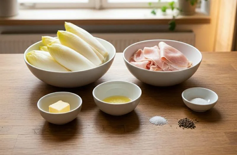 Endives au Jambon Gratinées – Recette Traditionnelle Française Facile