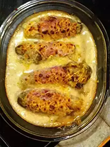 Endives au jambon, roquefort et noix