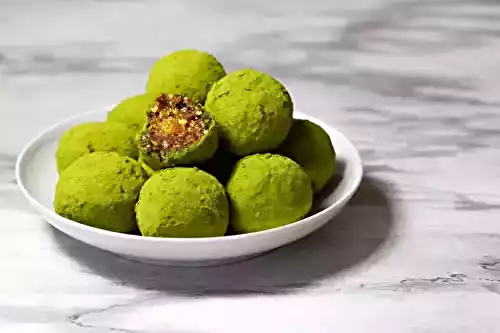 Energy Balls au thé matcha
