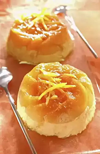 Entremets aux poires caramélisées