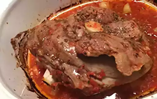 Epaule d'agneau 3 ingrédients