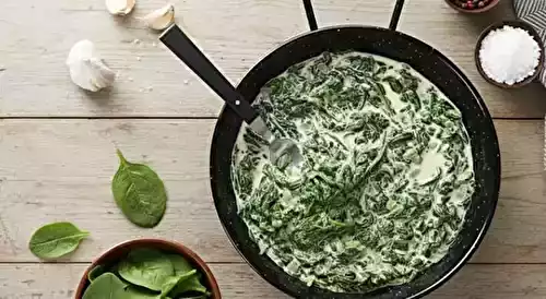 Épinards à la crème