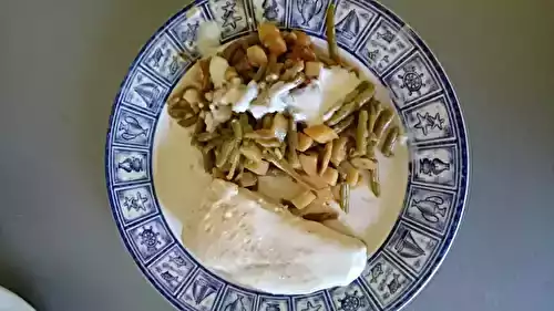 Escalope de dinde et sa poelée basquaise