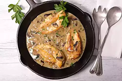 Escalopes à la moutarde