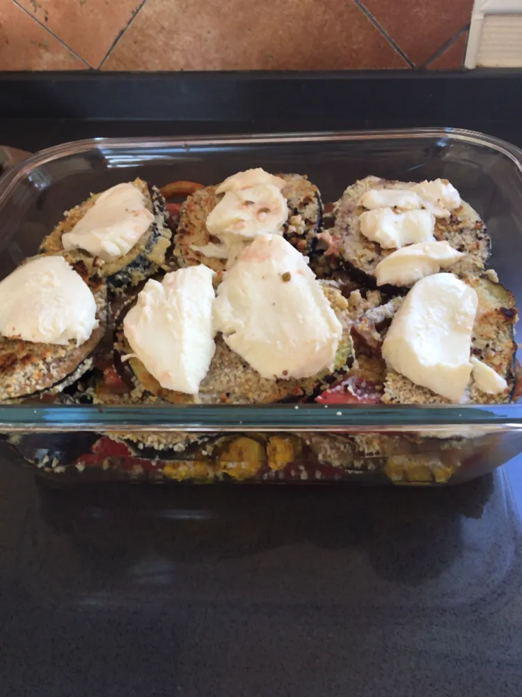 Escalopes de dinde à l'aubergine