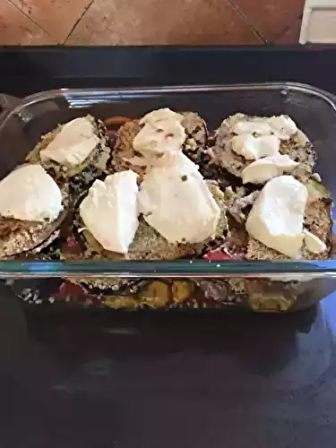 Escalopes de dinde à l'aubergine