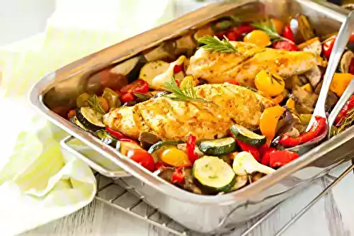 Escalopes de dinde aux courgettes et au citron