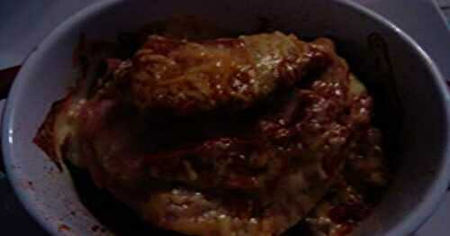 Escalopes de veau italo-savoyardes sur lit de blettes